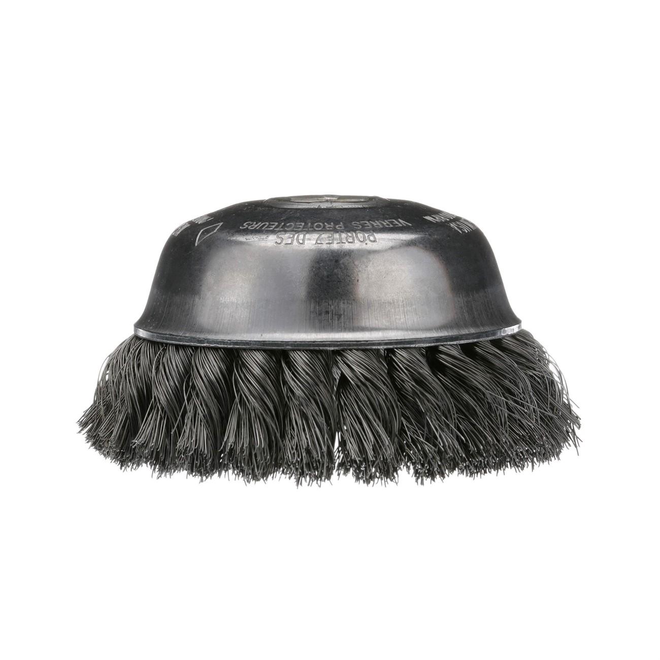 OSBORN, 4” KNOT WIRE CUP (.014 X 5/8-11 AH)