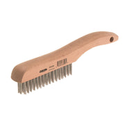 Osborn - Economy Scratch Brush, Style=Shoe Handle, Rows=4 x 16, Fill Dia.=.014, Fill Material=Steel, none