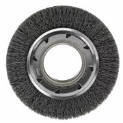 OSBORN, CRIMPED WIRE WHEEL - MEDIUM FACE (6” OD X .008” STEEL X 2” AH){Clamshell}