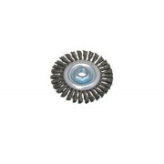 OSBORN, CABLE KNOT WIRE WHEEL (4” OD X .020” SS X 5/8-11 NC AH){Clamshell}