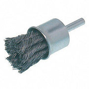 OSBORN, END BRUSH - CRIMPED WIRE (3/4” OD X .014” STEEL X 1/4” SHANK){Clamshell}