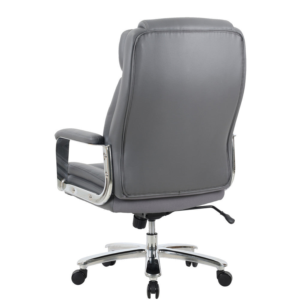 OfficeSource Henley Big & Tall Conference Chair - Pewter