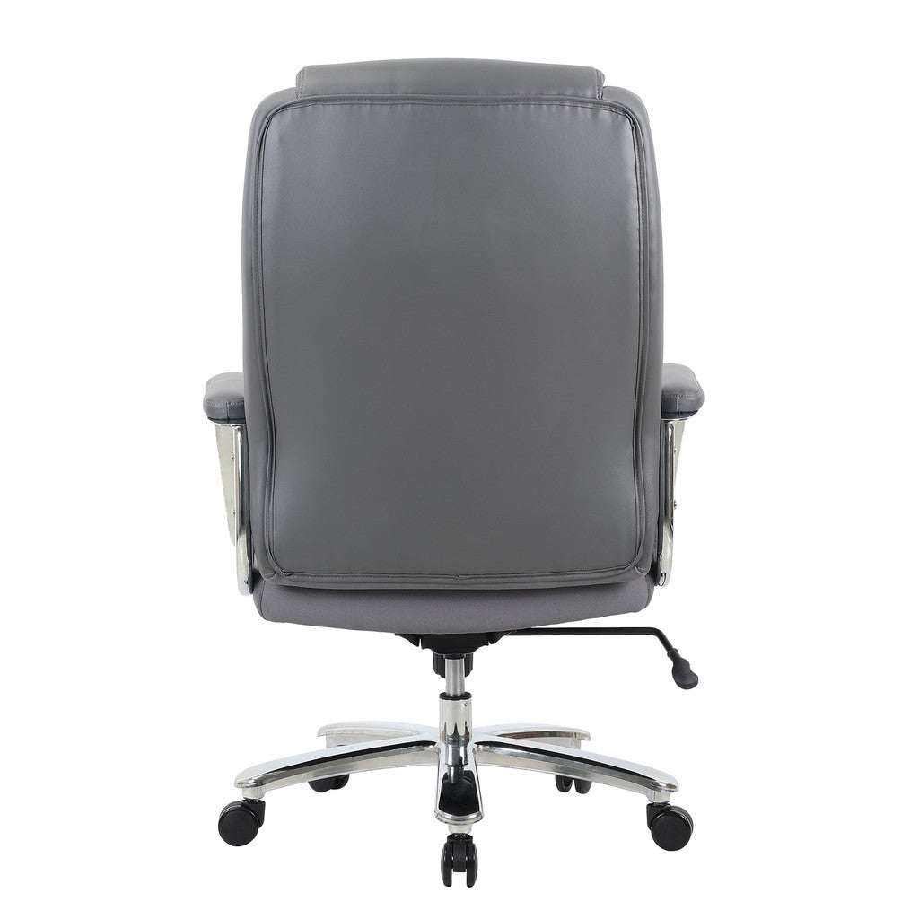 OfficeSource Henley Big & Tall Conference Chair - Pewter