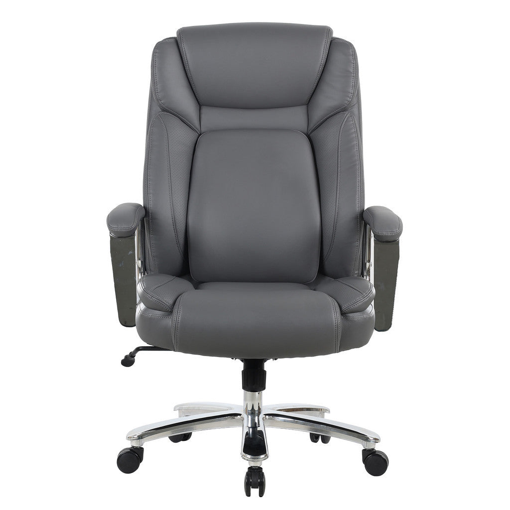 OfficeSource Henley Big & Tall Conference Chair - Pewter