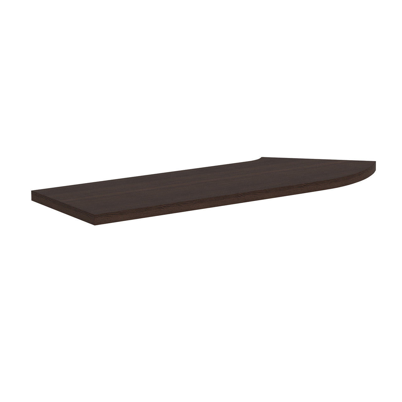 OfficeSource Borders II Corner Transaction Top 36"W x 12"D (Left) - Java