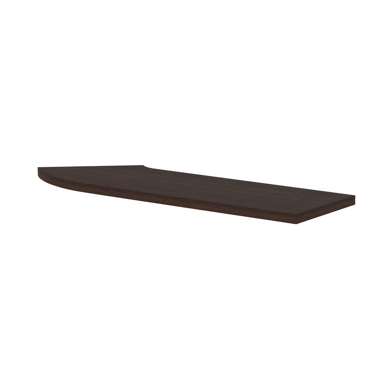 OfficeSource Borders II Corner Transaction Top 36"W x 12"D (Right) - Java