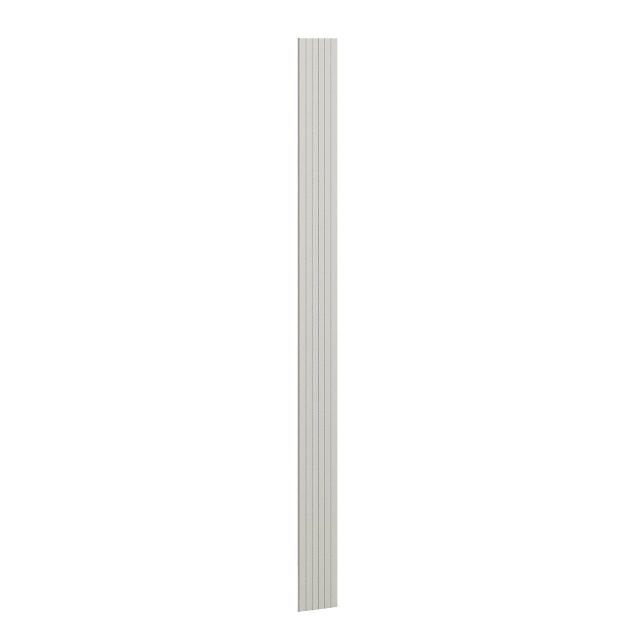 OfficeSource Panels II 24" End Cap - Light Gray