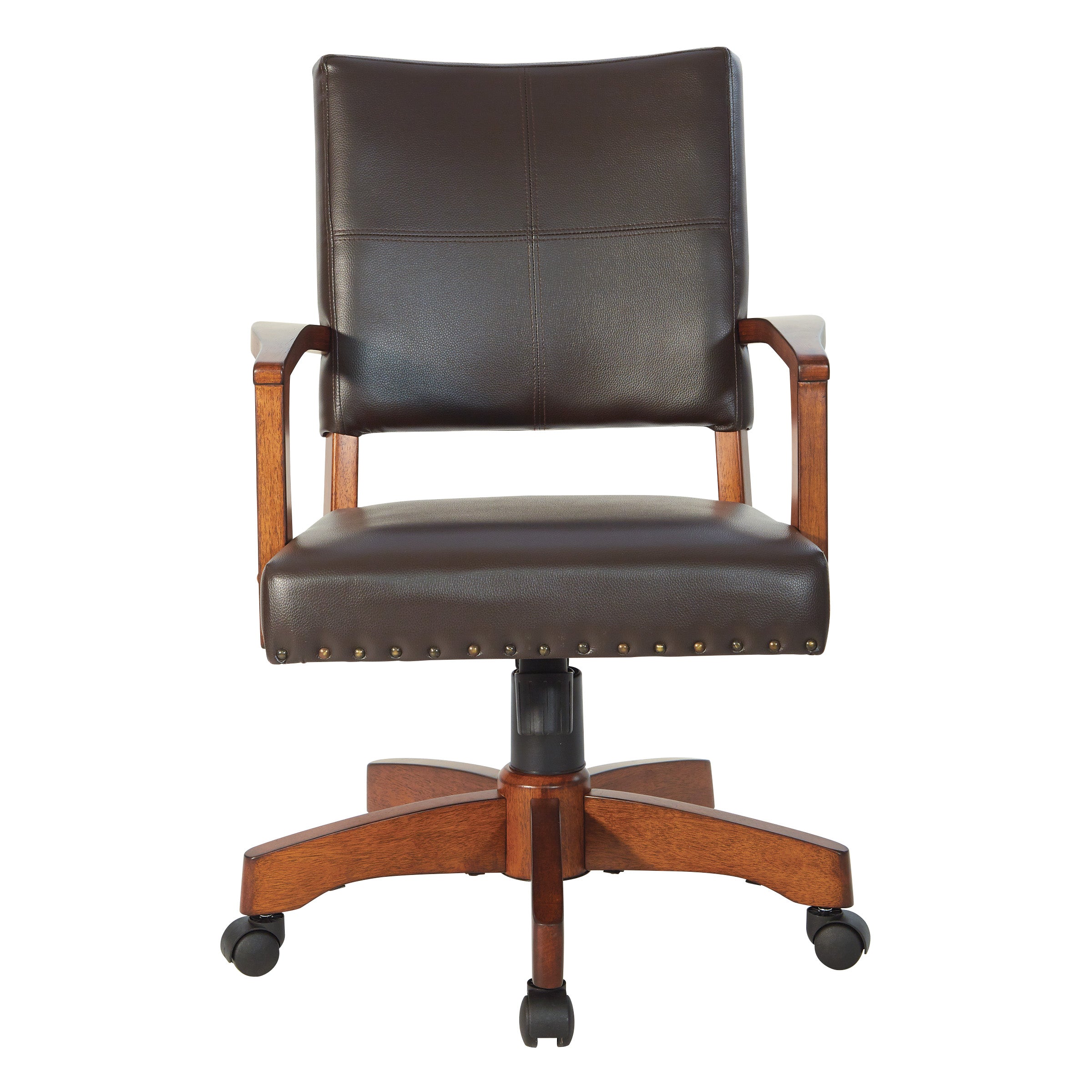 Deluxe Wood Bankers Chair - Espresso