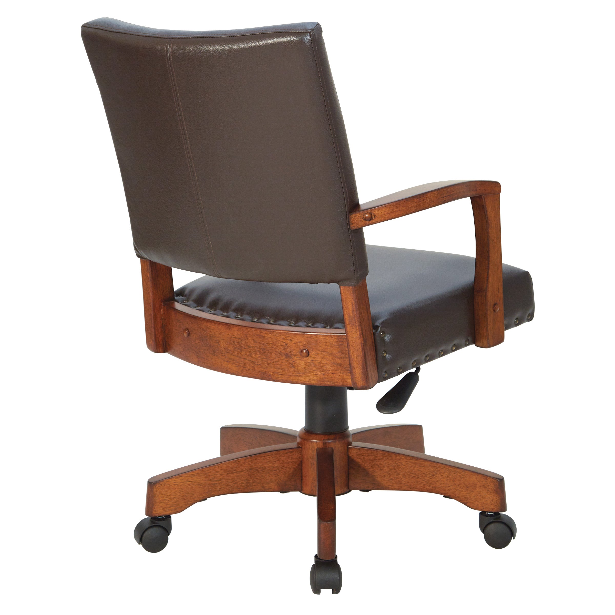 Deluxe Wood Bankers Chair - Espresso