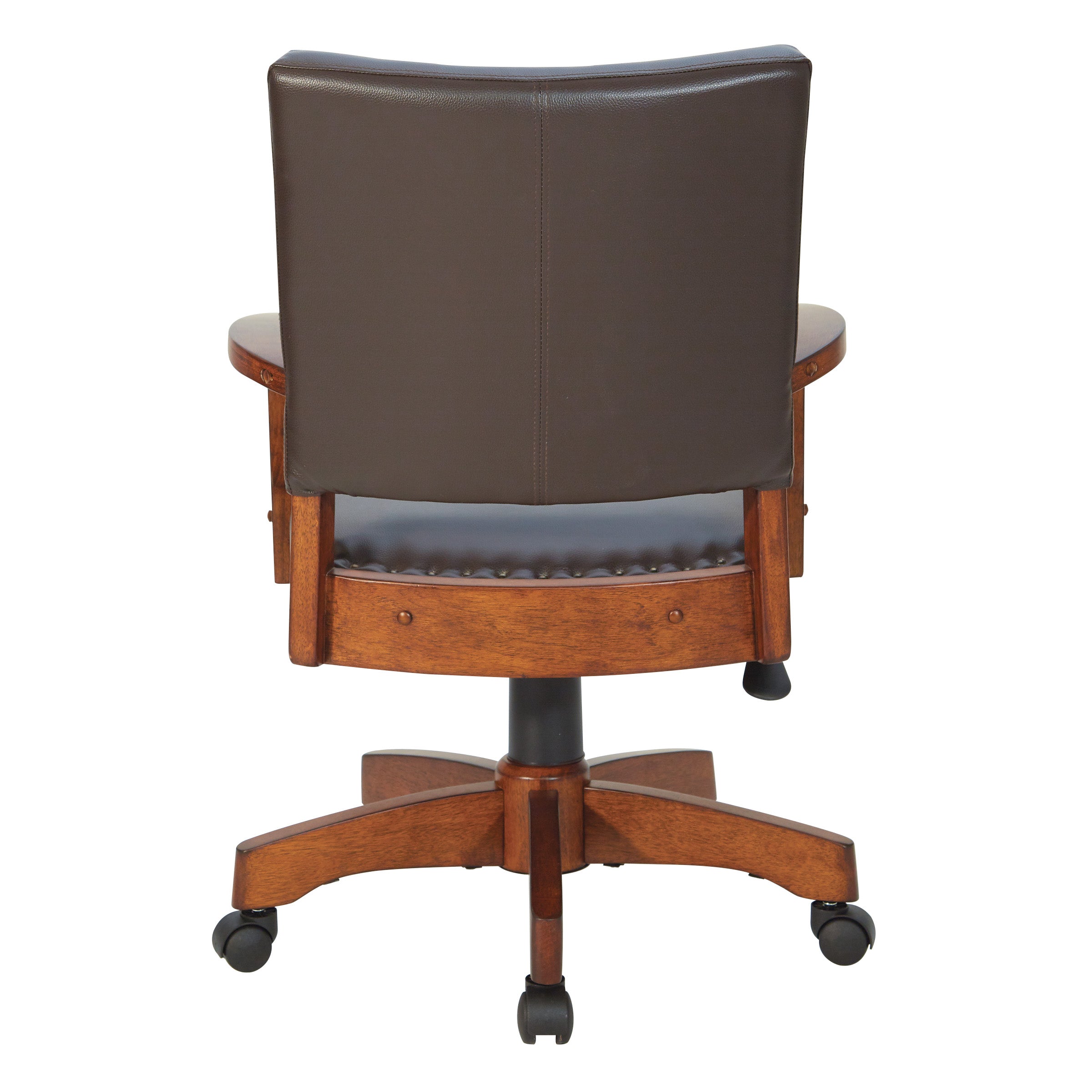Deluxe Wood Bankers Chair - Espresso