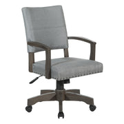 Santina Bankers Chair - Antique Grey / Grey
