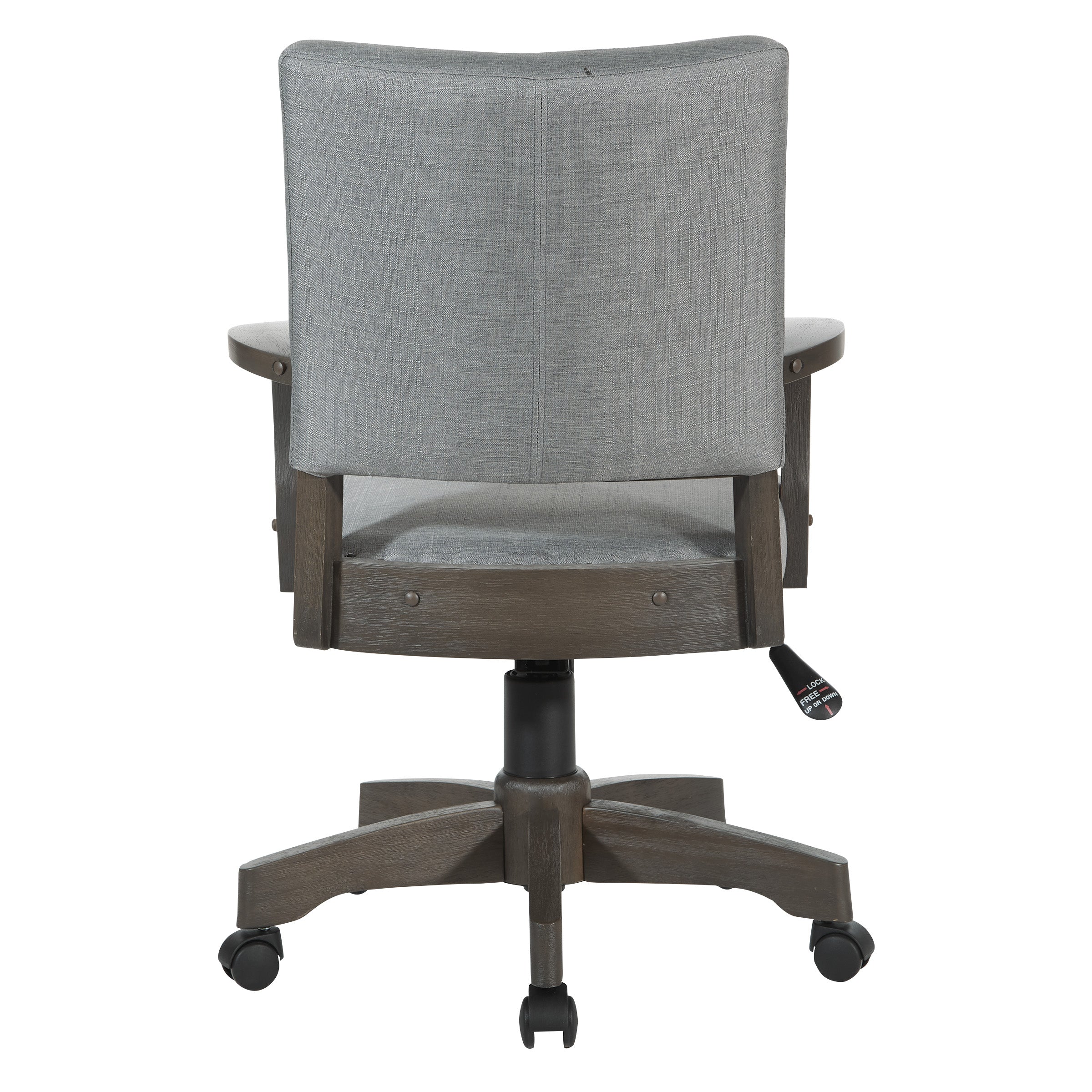 Santina Bankers Chair - Antique Grey / Grey