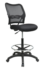 Deluxe AirGrid® Back Drafting Chair - Black