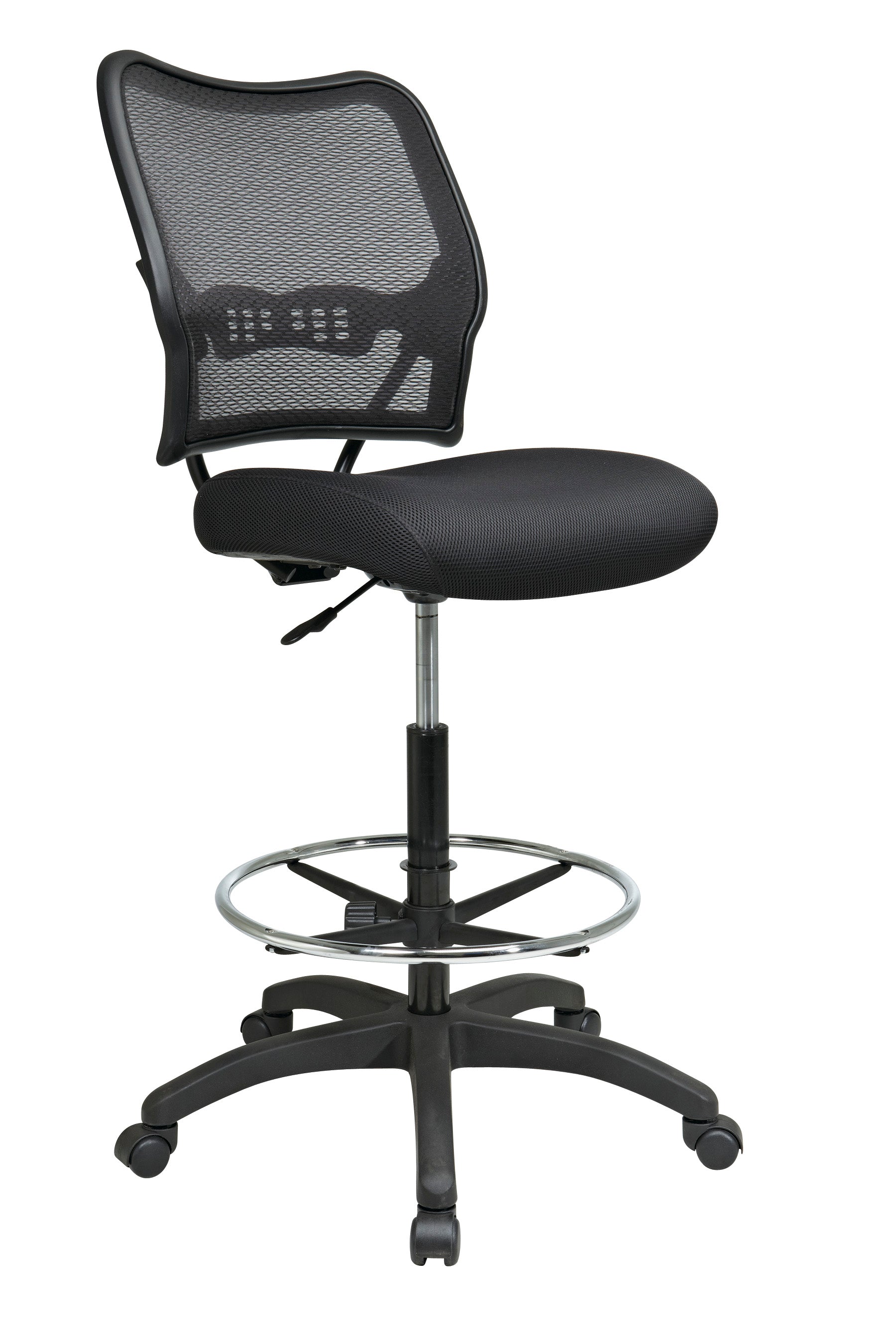 Deluxe AirGrid® Back Drafting Chair - Black
