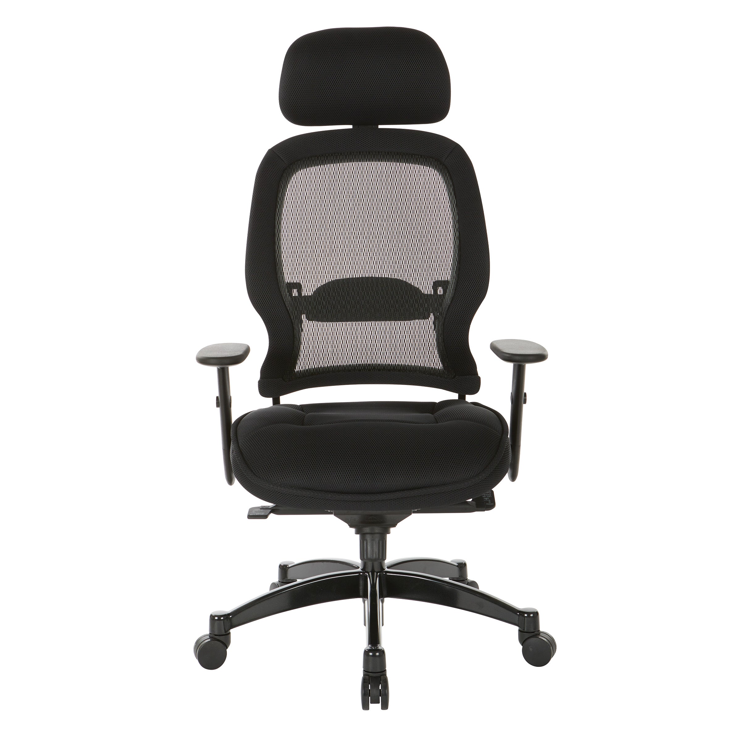 Pro Dlx Breathable Mesh Chair - Black
