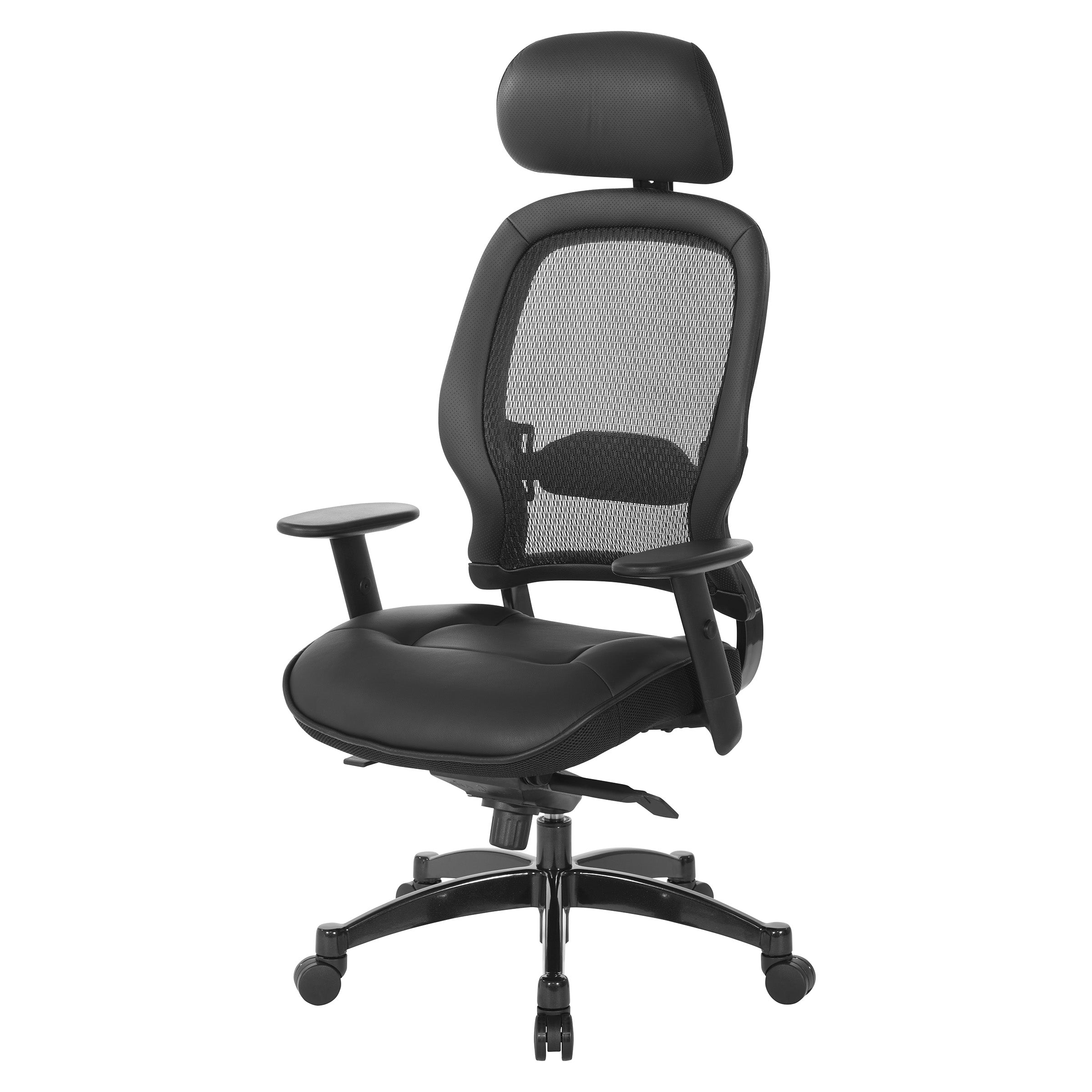 Pro Breathable Mesh Back Chair - Black