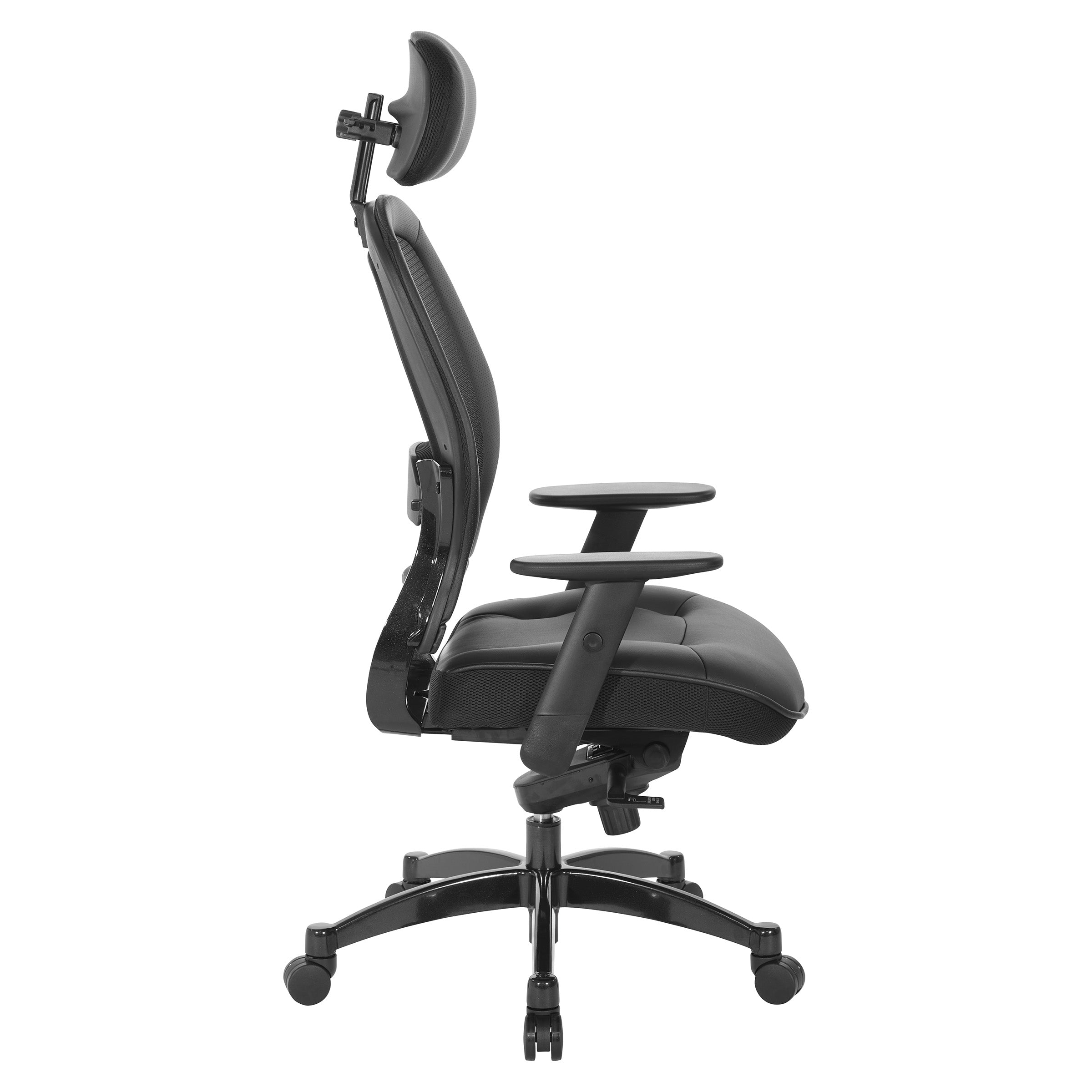 Pro Breathable Mesh Back Chair - Black