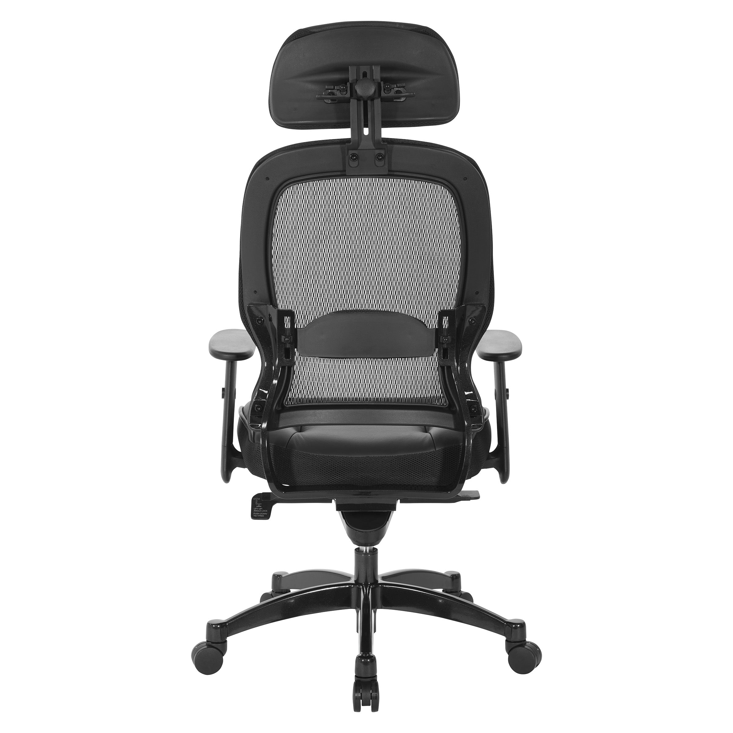 Pro Breathable Mesh Back Chair - Black
