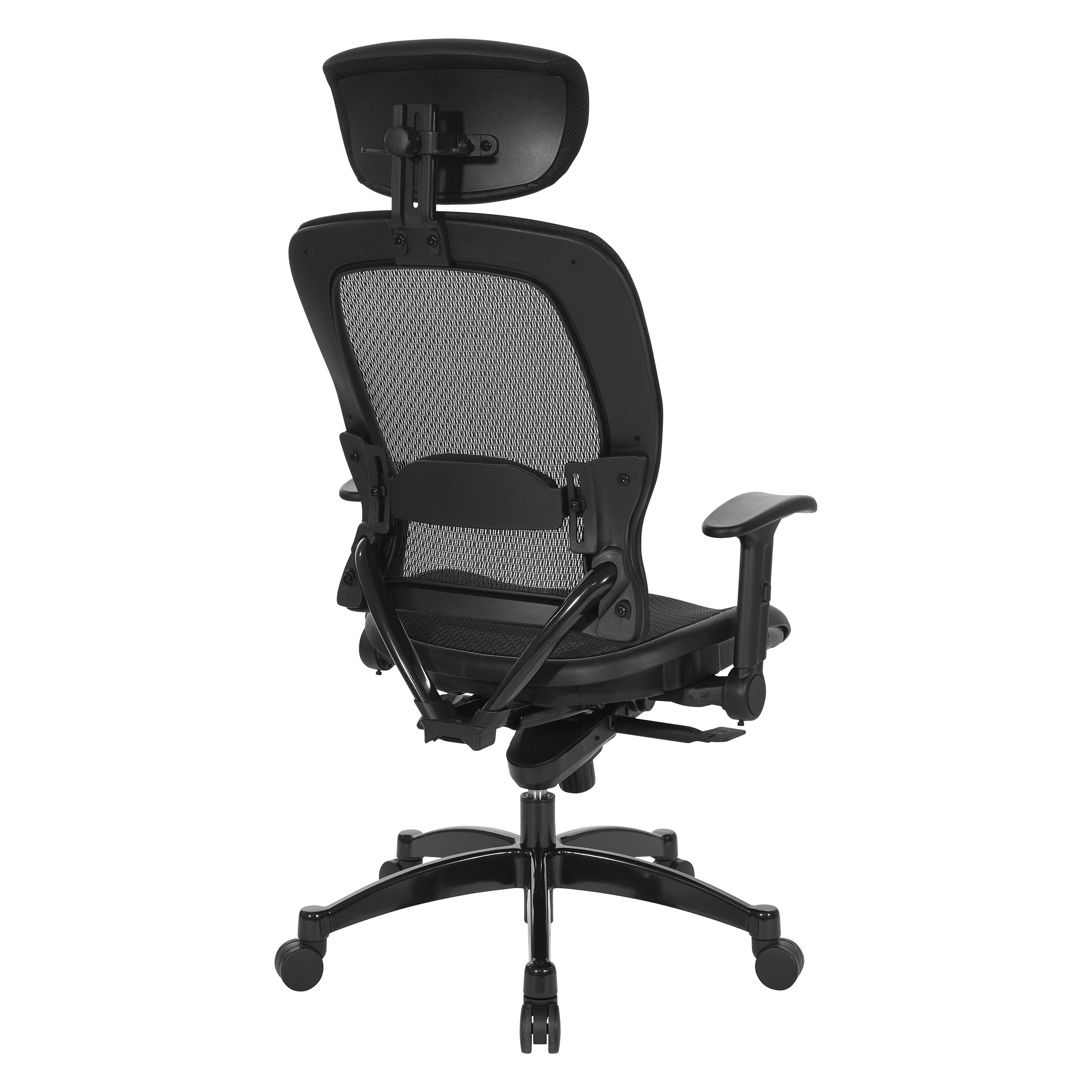 Executive Breathable Mesh Black C - Black