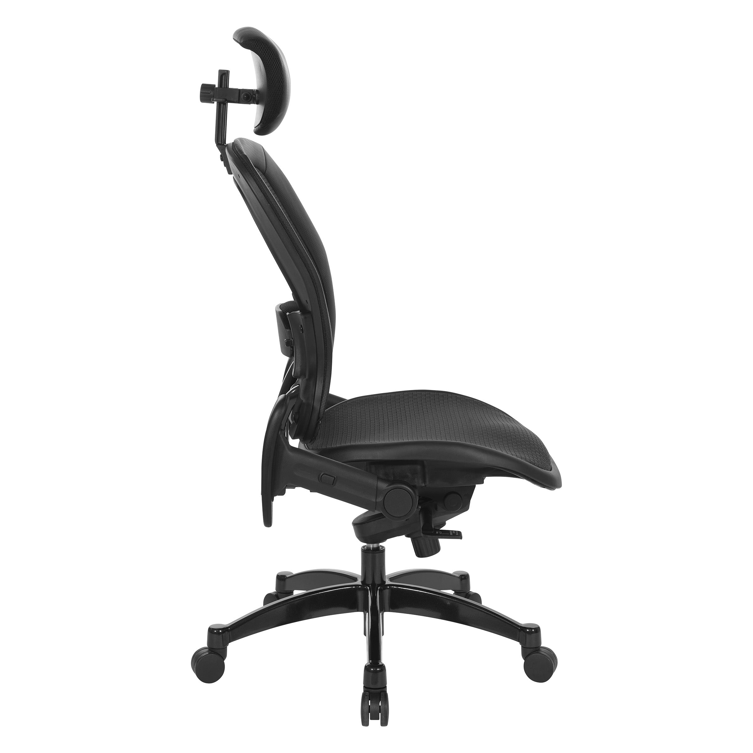 Executive Breathable Mesh Black C - Black