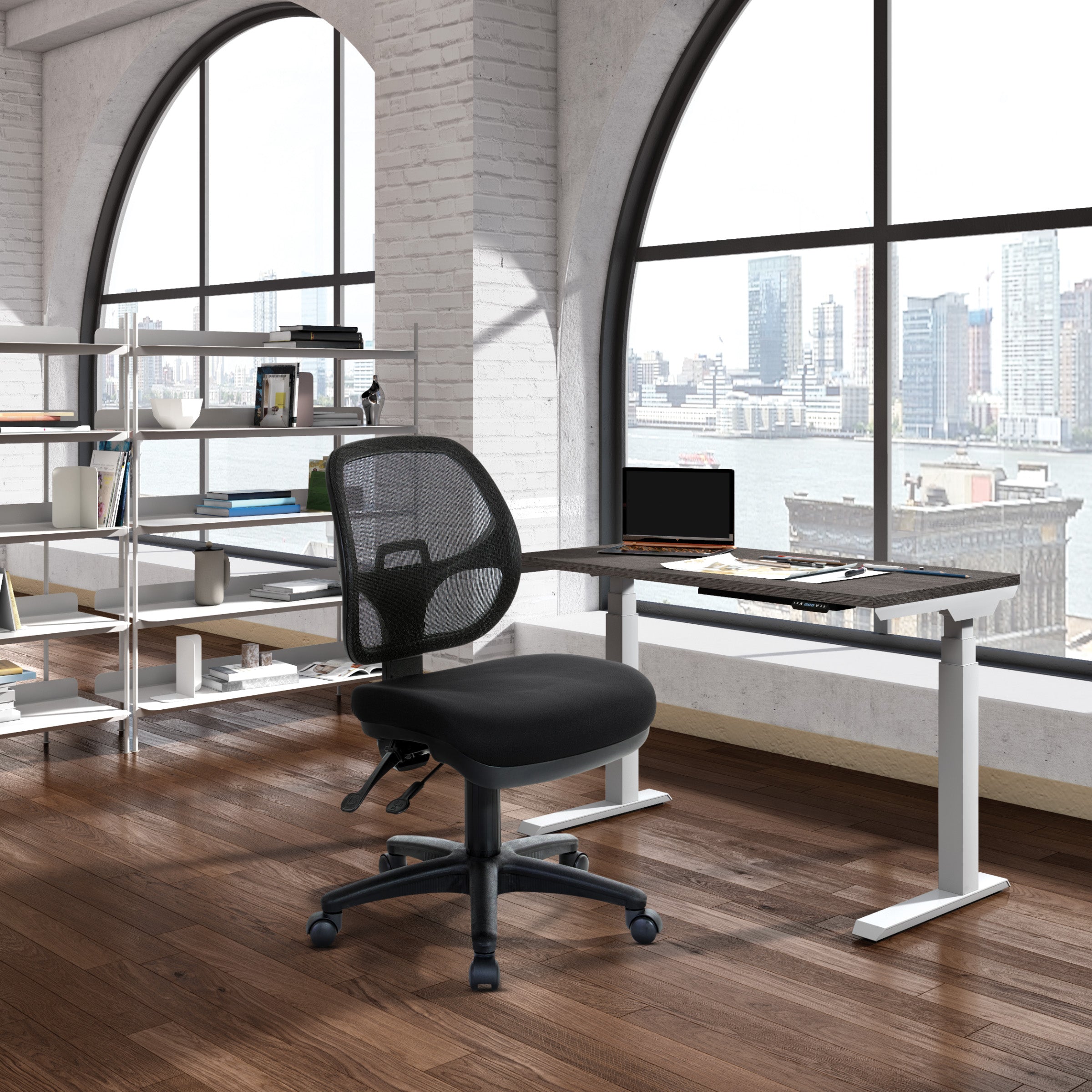 Ergonomic Task Chair  - Coal