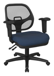Ergonomic Task Chair with ProGrid® Back - Diamond Blue Galaxy
