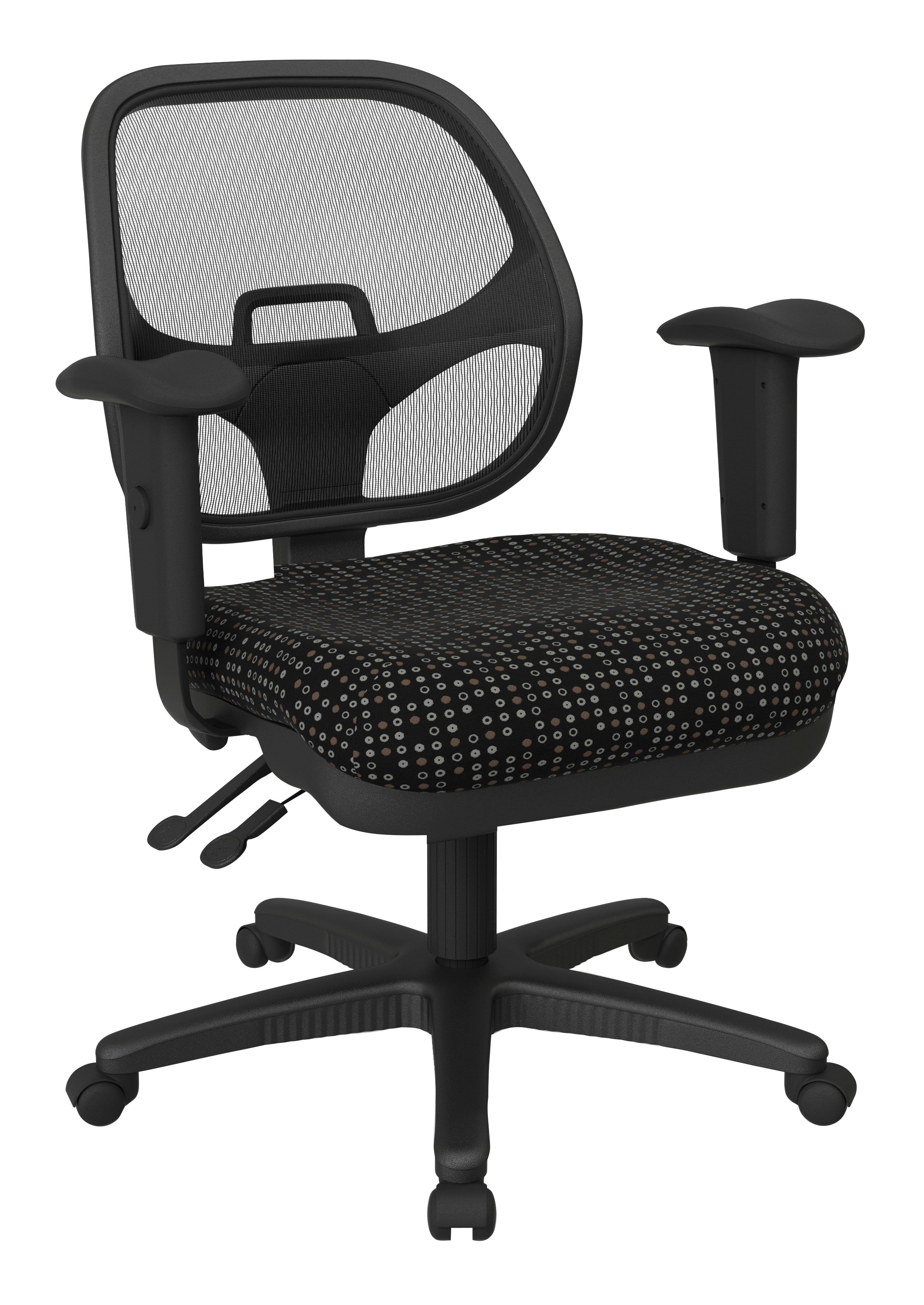 Ergonomic Task Chair with ProGrid® Back - Fine Tune Onyx