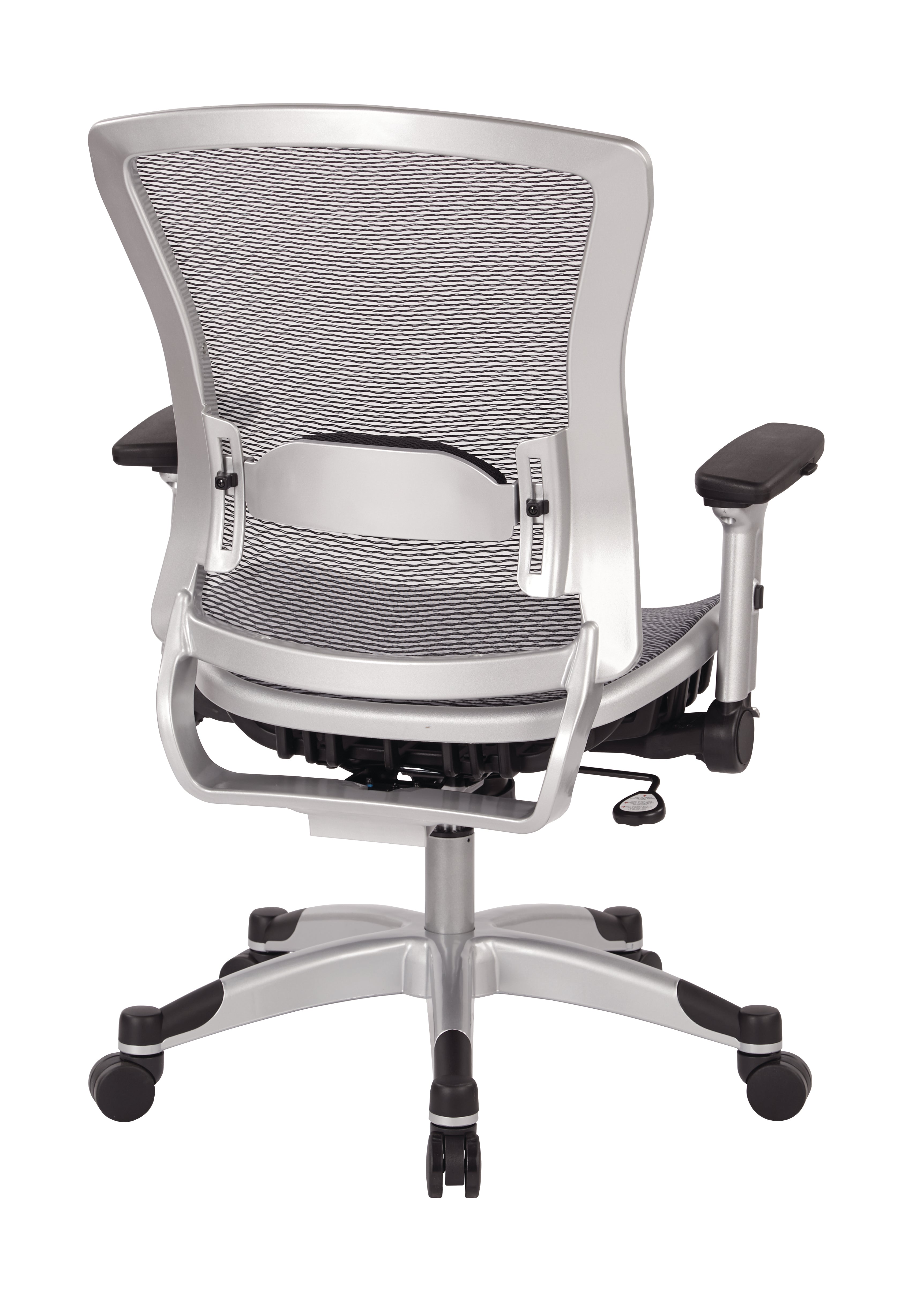 Exec Breathable Mesh Back Chair - Platinum