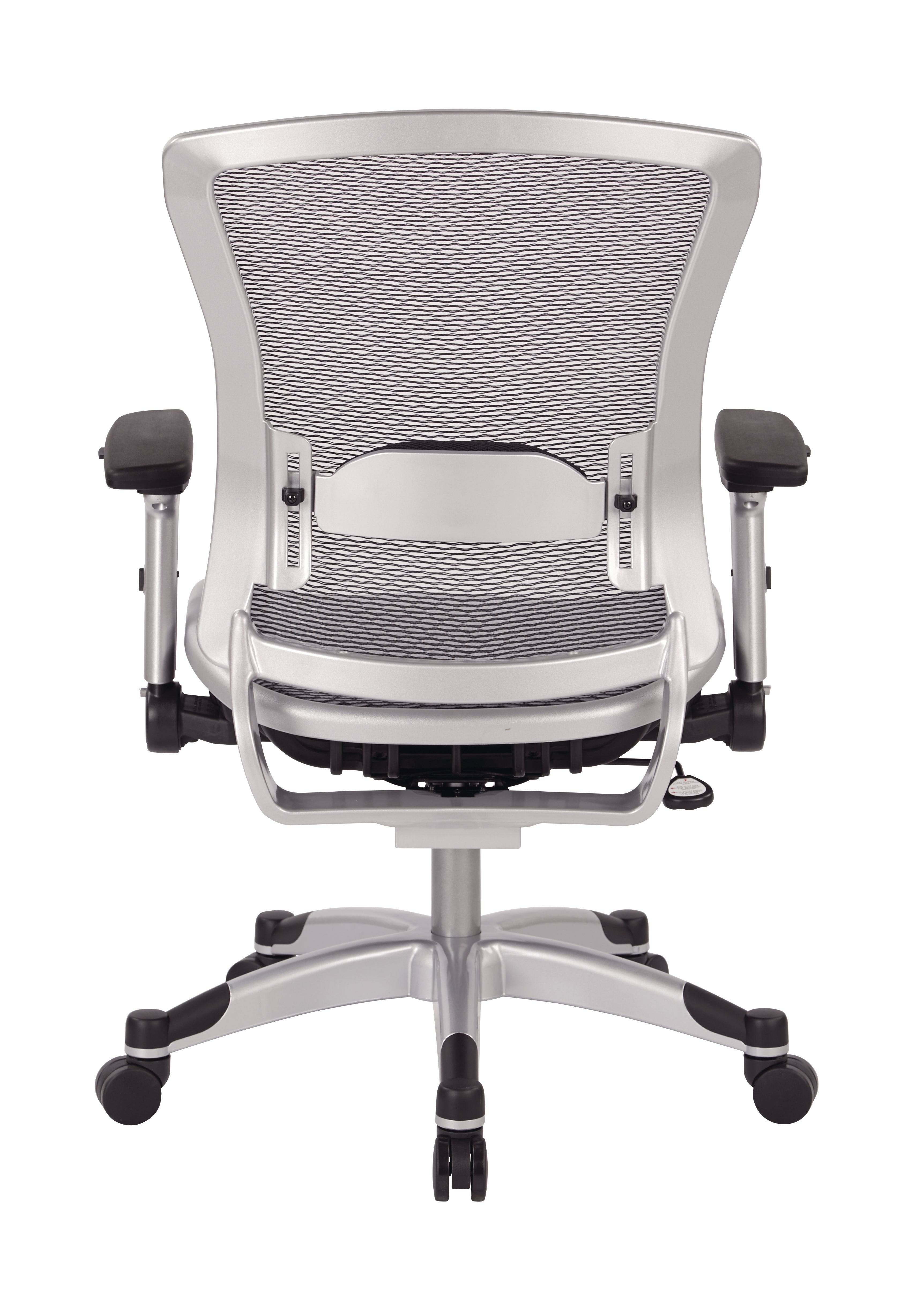 Exec Breathable Mesh Back Chair - Platinum