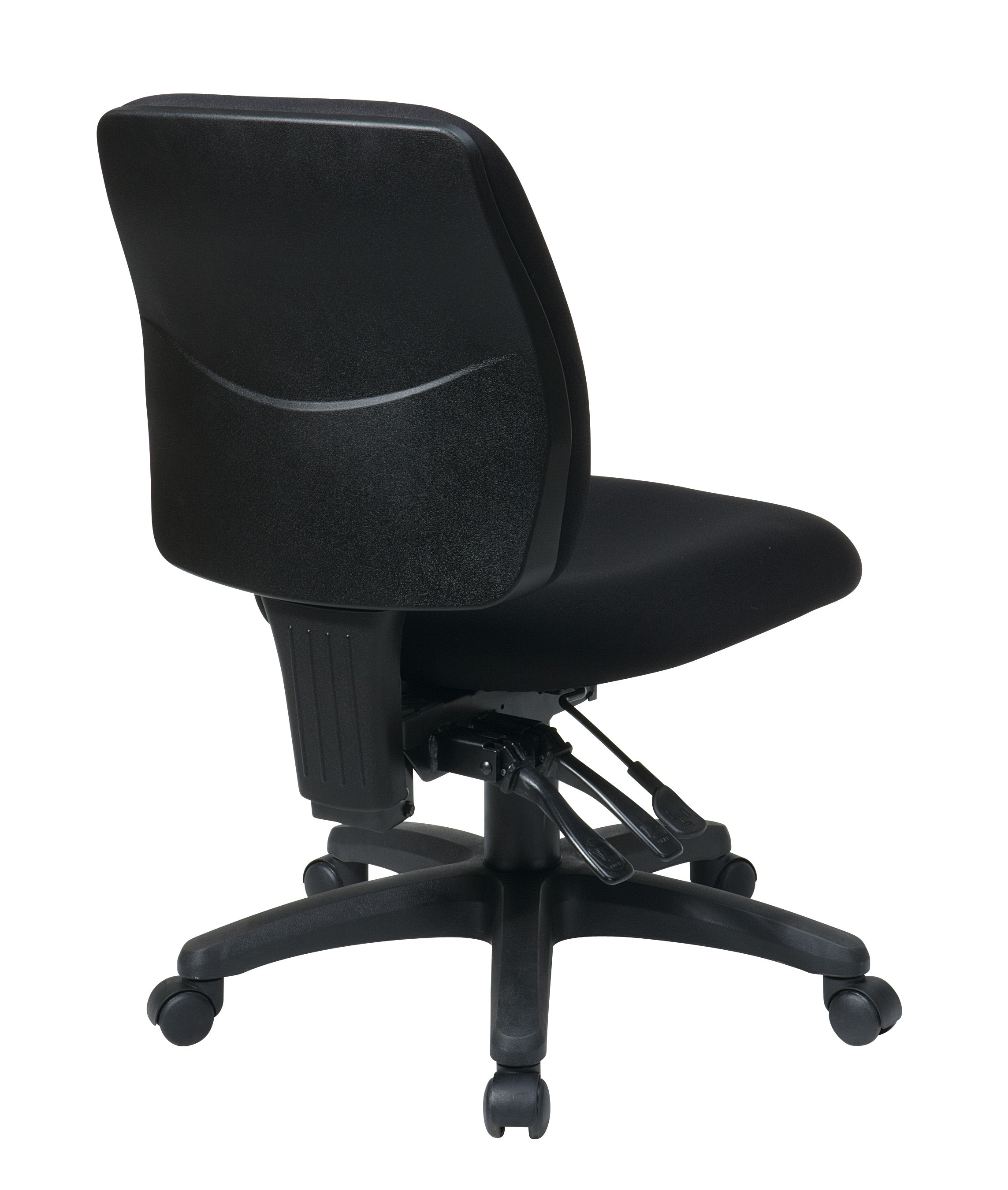 Mid Back Dual Function Ergo Chair - Coal
