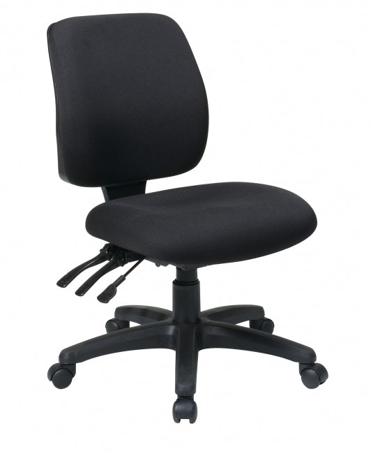 Mid Back Dual Function Ergo Chair - Custom A Fabric