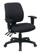 Mid Back Dual Function Ergo Chair - Coal
