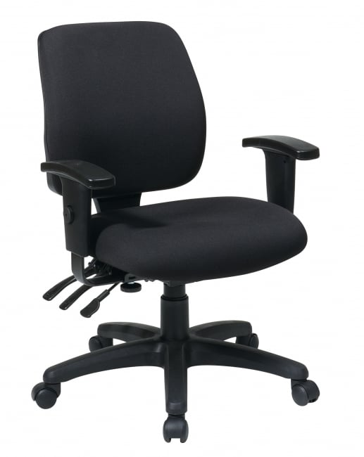 Mid Back Dual Function Ergo Chair - Custom R Fabric