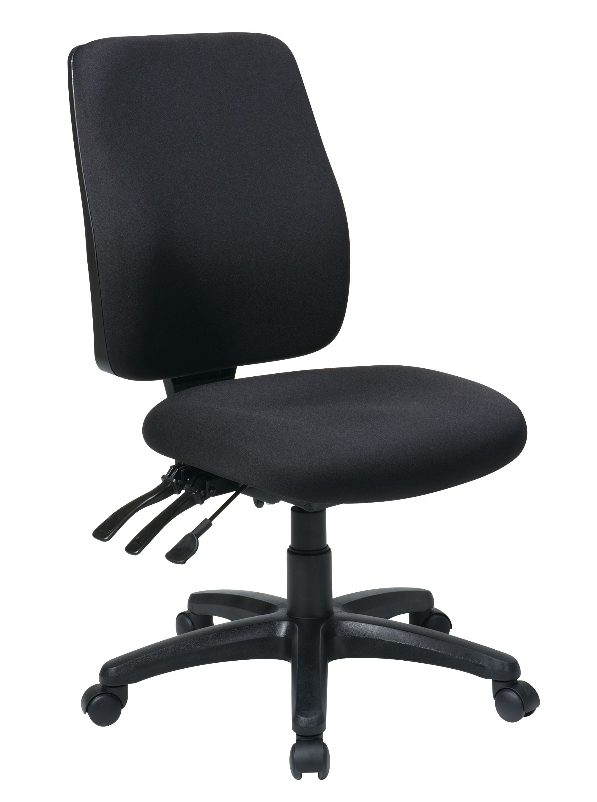 High Back Dual Function Ergonomic Chair - Coal