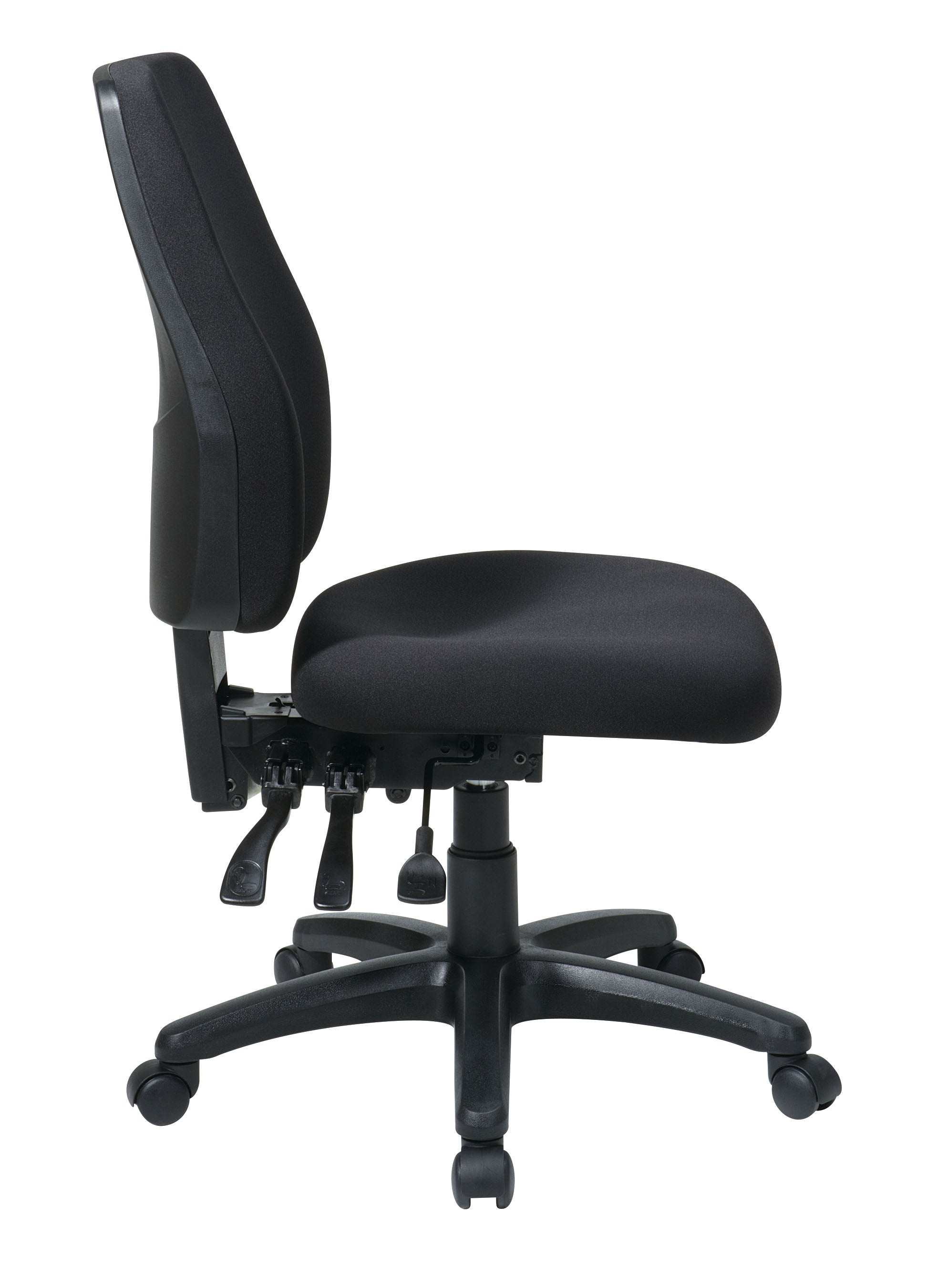 High Back Dual Function Ergonomic Chair - Coal