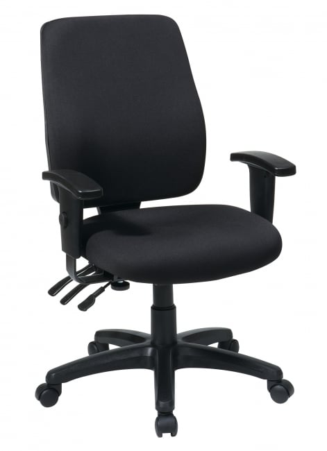 High Back Dual Function Ergonomic Chair - Custom C Fabric