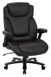 Big and Tall Deluxe High Back Executive Chair - Black