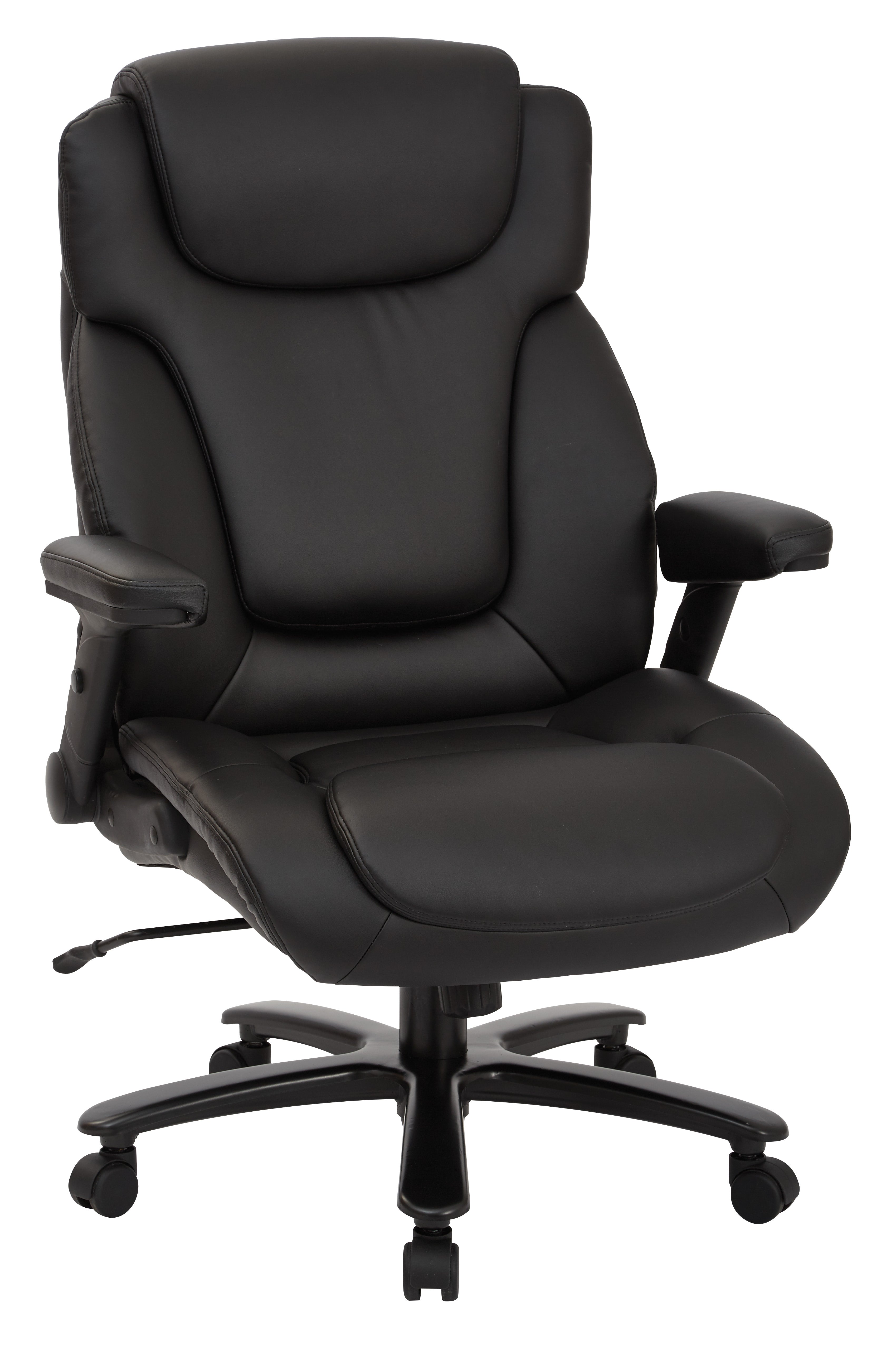 Big and Tall Deluxe High Back Executive Chair - Black
