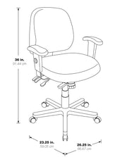 Ergonomics Chair - Custom A Fabric