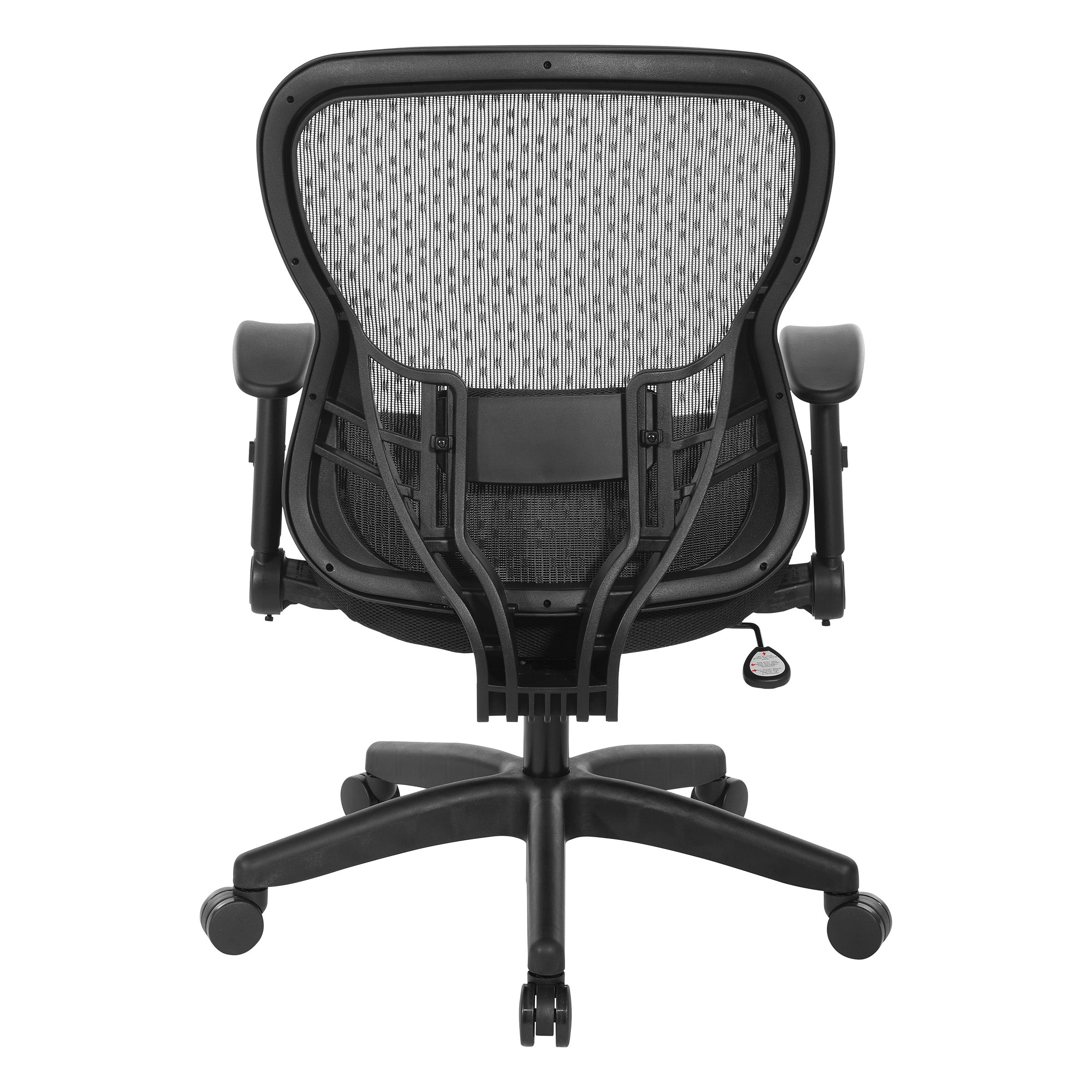 Deluxe R2 SpaceGrid Back Chair - Black