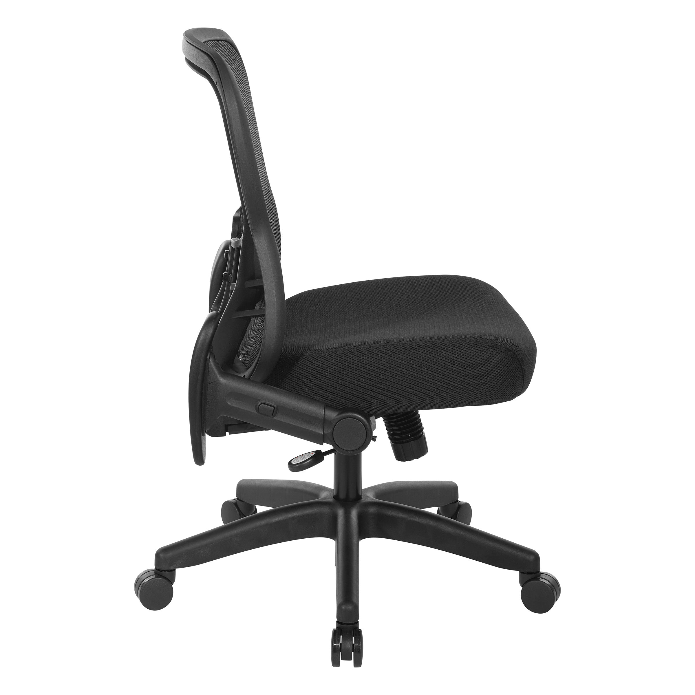 Deluxe R2 SpaceGrid Back Chair - Black