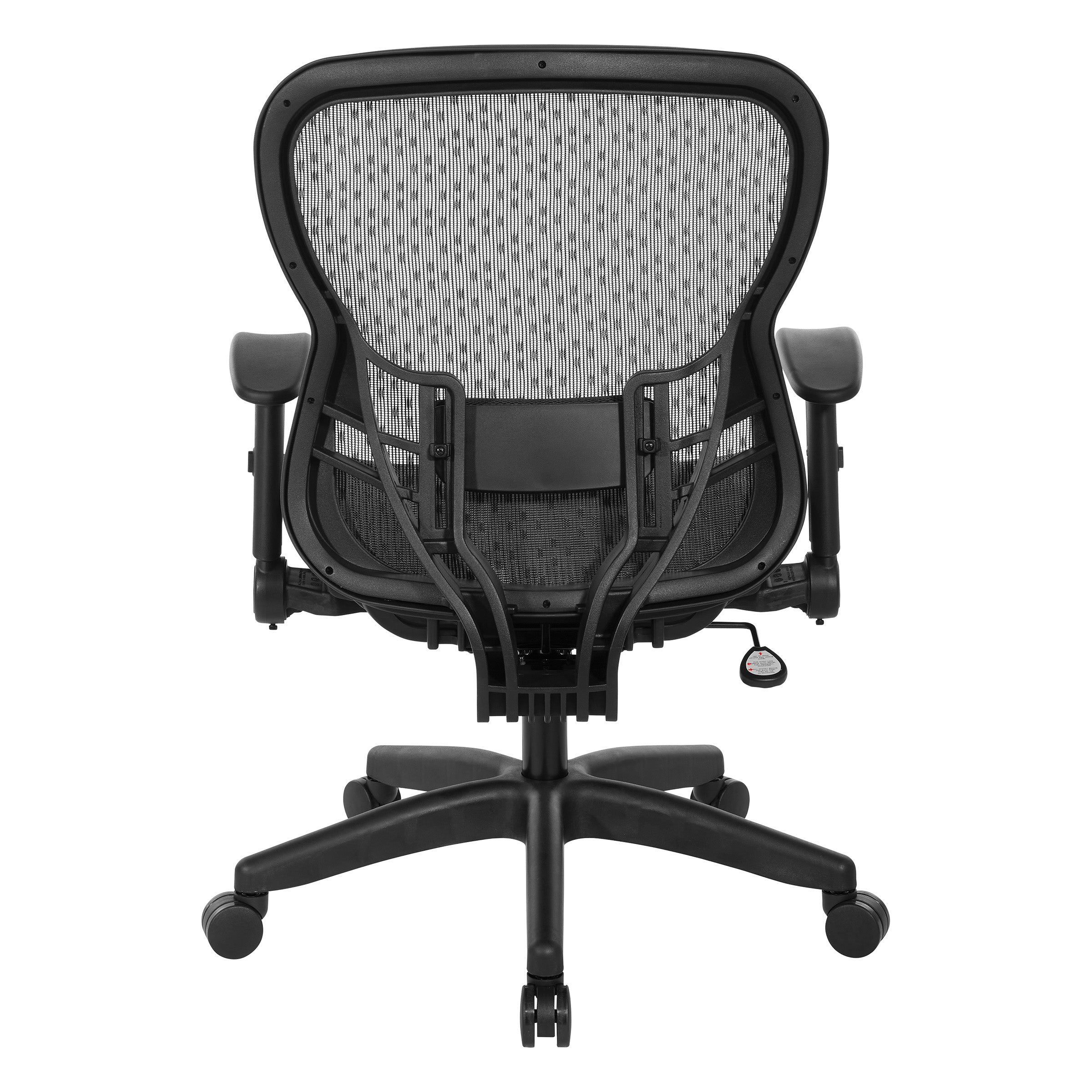Deluxe R2 SpaceGrid Back Chair - Black
