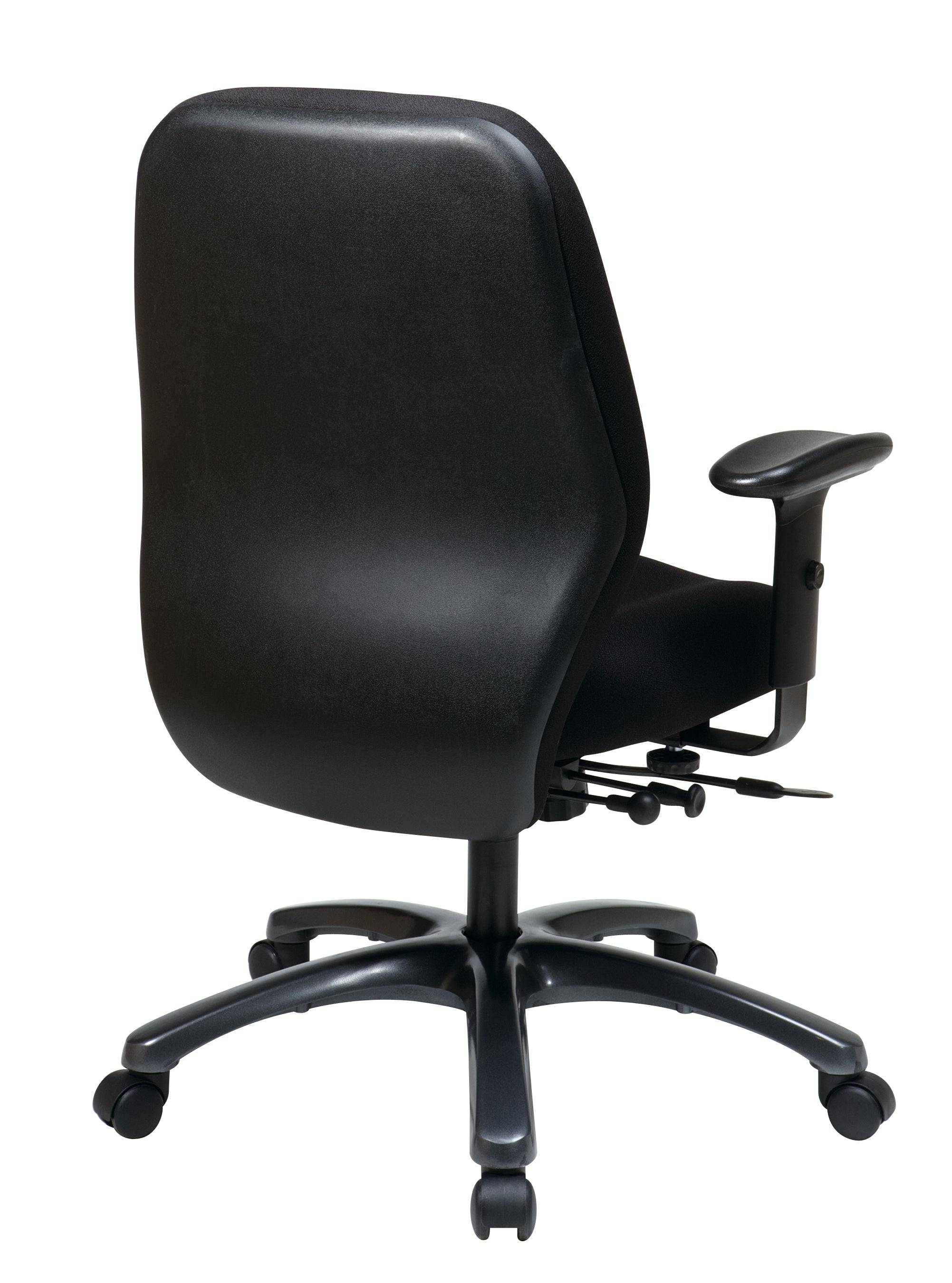 24 Hour Ergonomic Chair with 2-to-1 Synchro Tilt - Titanium