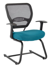 Professional AirGrid® Back Visitors Chair - Blue