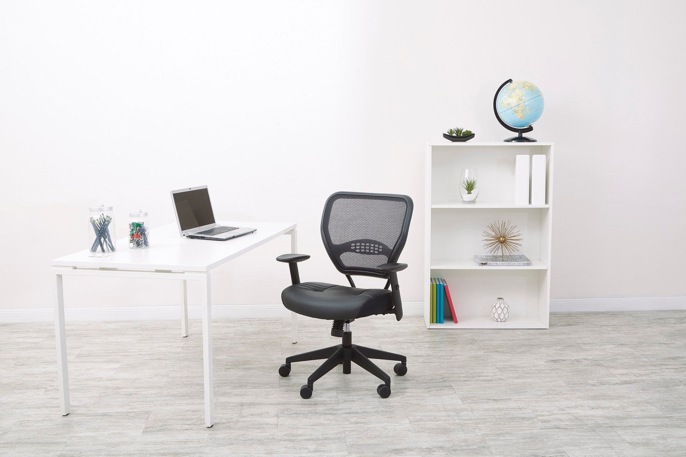 Professional Dark AirGrid® Managers Chair - Black