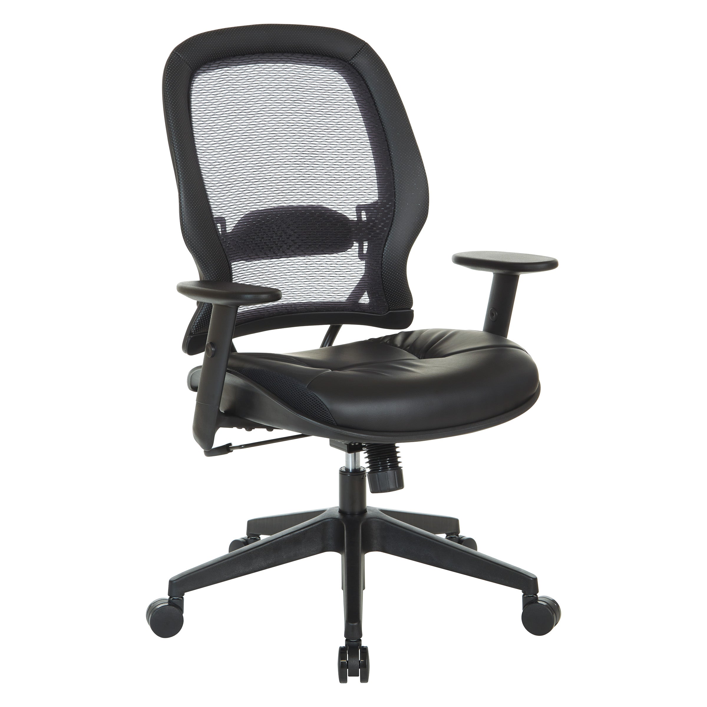 Dark Air Grid® Back Managers Chair - Black