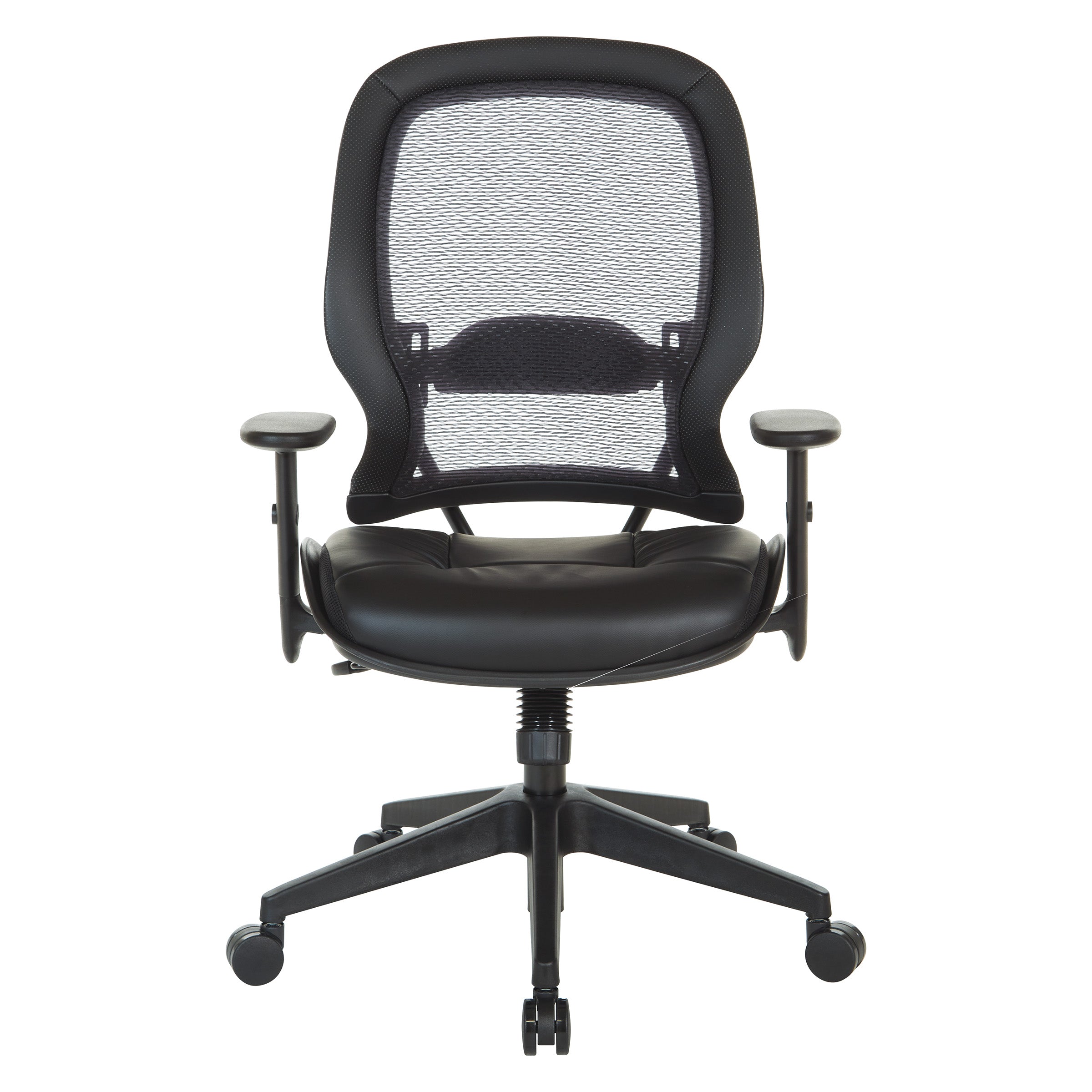 Dark Air Grid® Back Managers Chair - Black