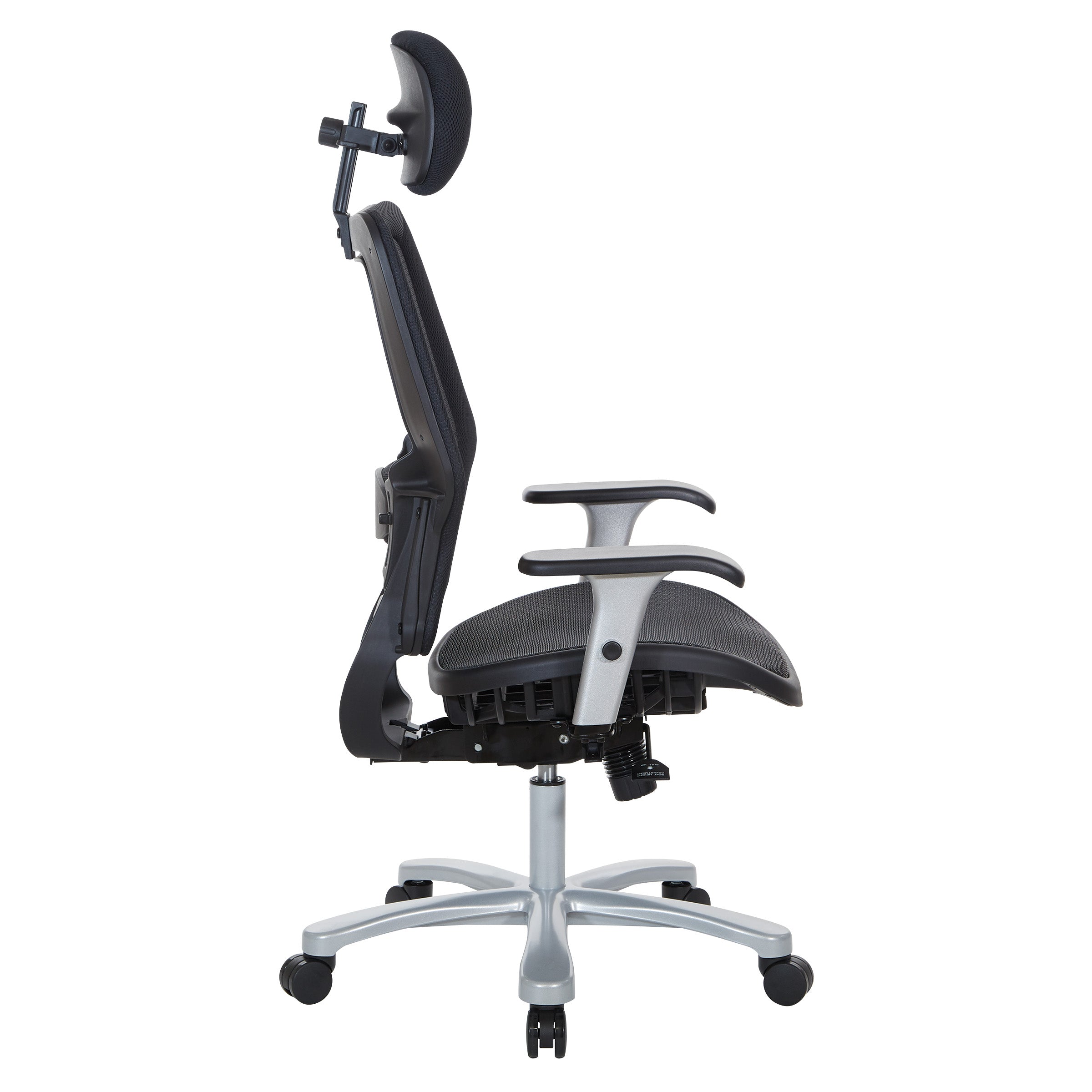 Air Grid Seat/Back Big & Tall Chair - Black