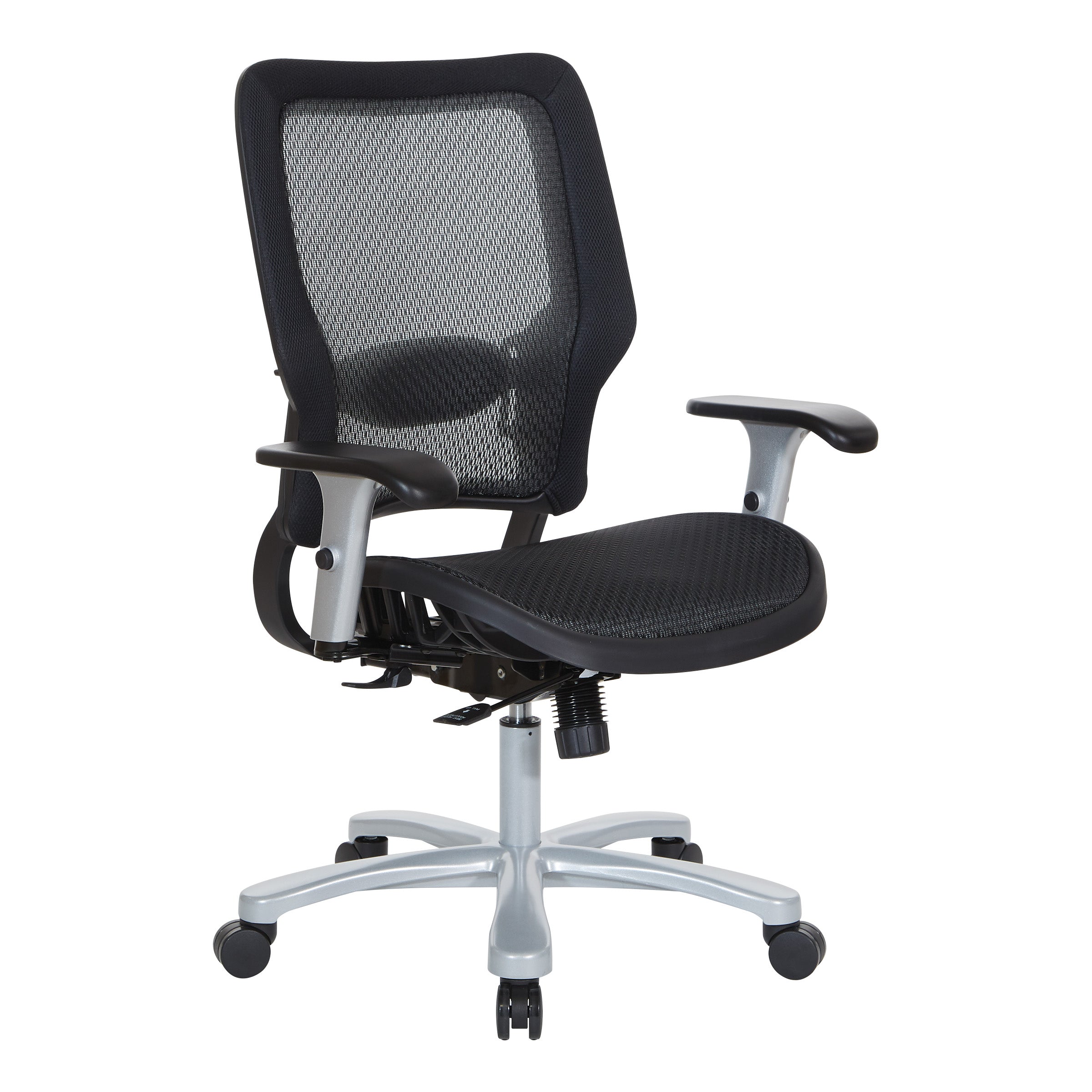 Air Grid Seat/Back Big & Tall Chair - Black