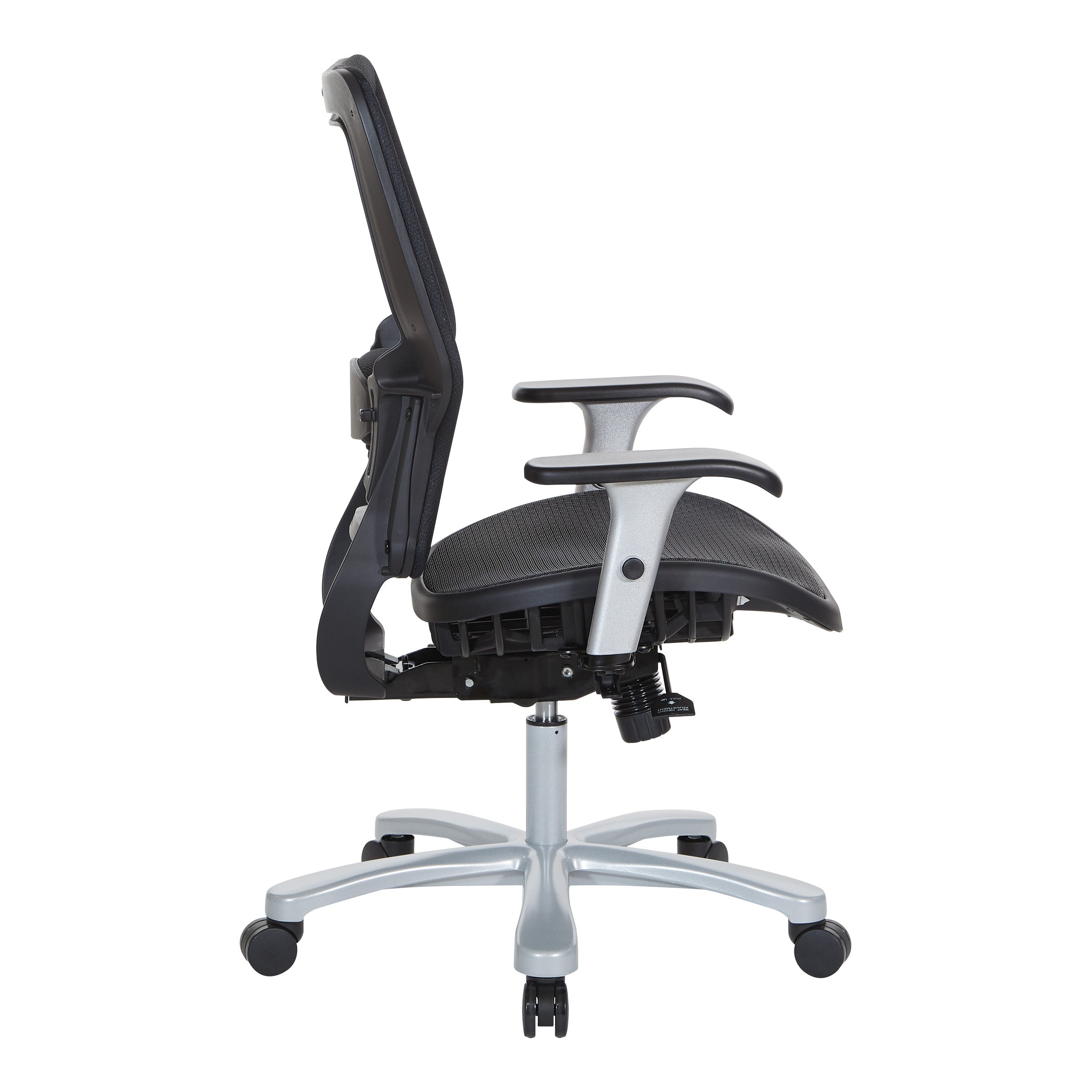 Air Grid Seat/Back Big & Tall Chair - Black